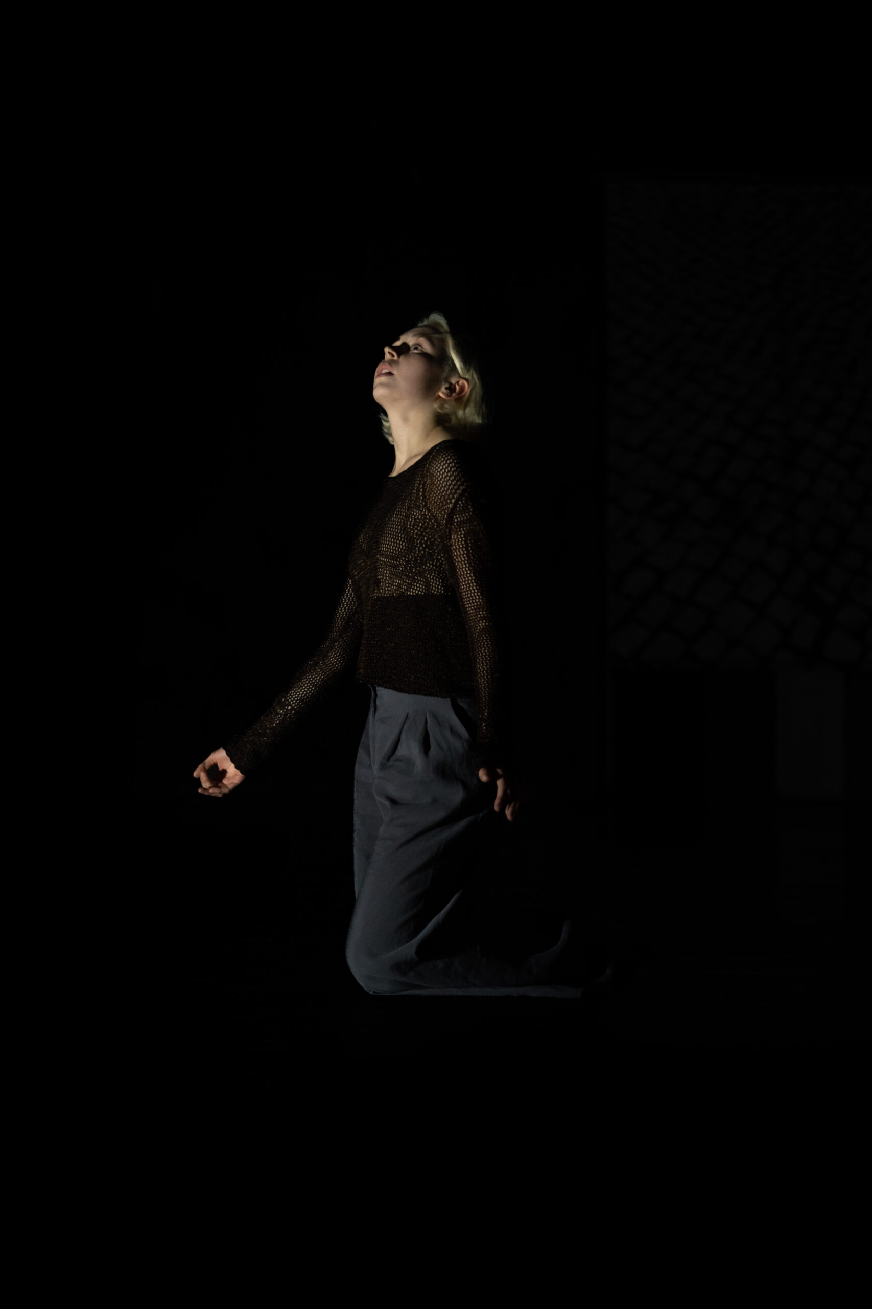Dancer Performing on Stage