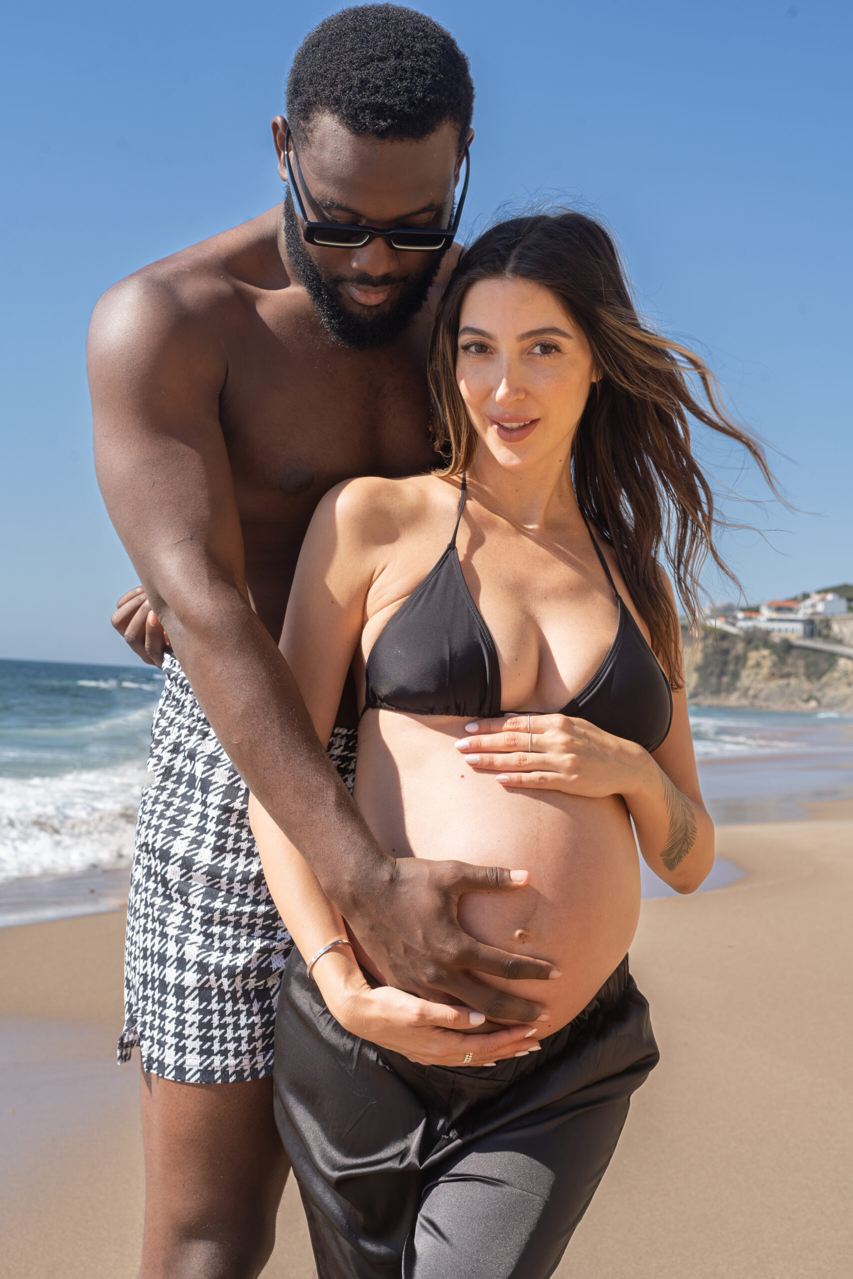 Pregnancy photo of Andrea and T Rex Carter